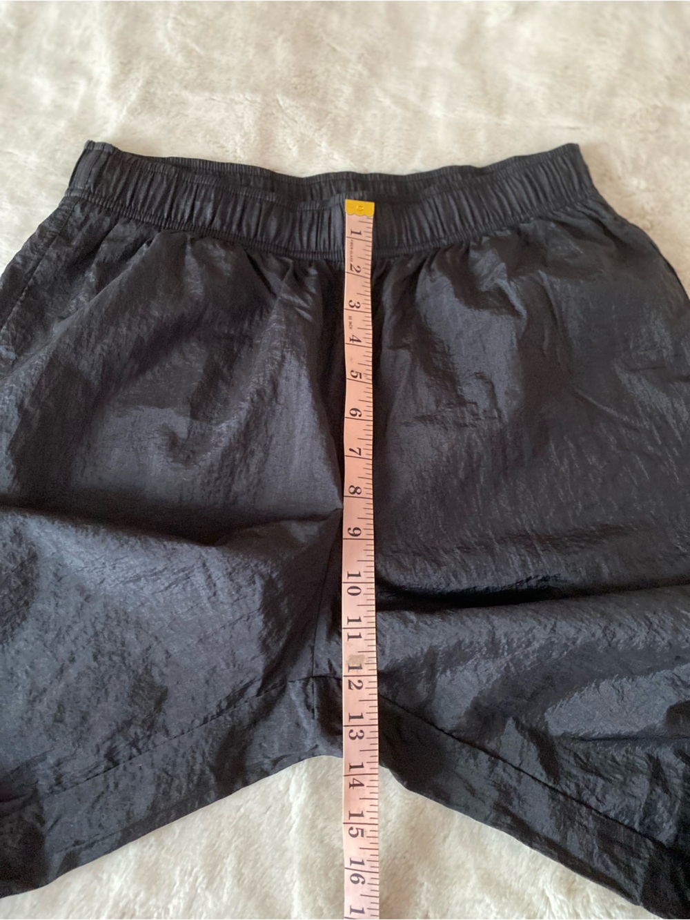 Athleta Lunar Sheen Utility mid rise nylon black pants - Picture 11 of 14
